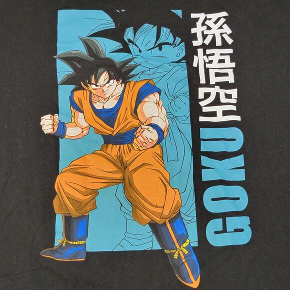 DragonBall Z Black Unisex Tee Goku - Size XL - Picture 2 of 4